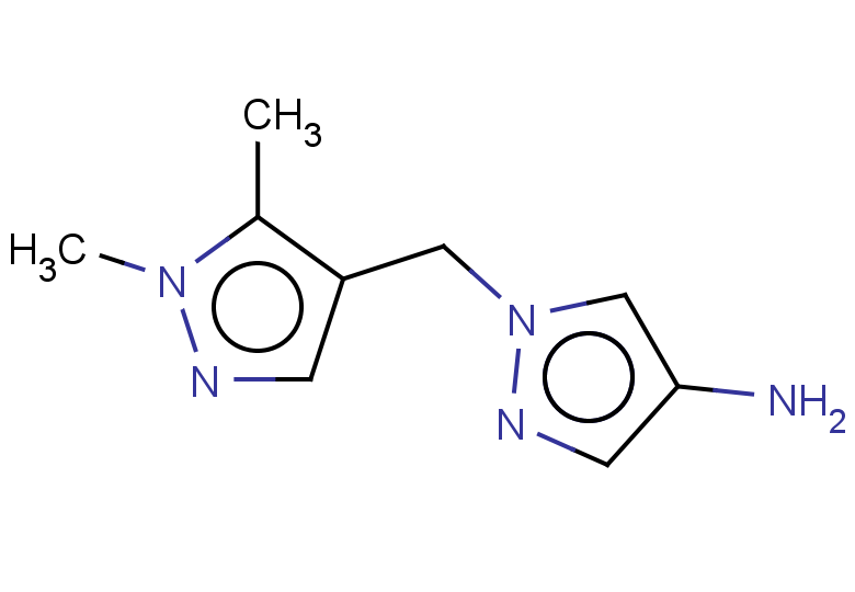 1-[(1,5-dimethyl-1H-pyrazol-4-yl)methyl]-1H-pyrazol-4-amine