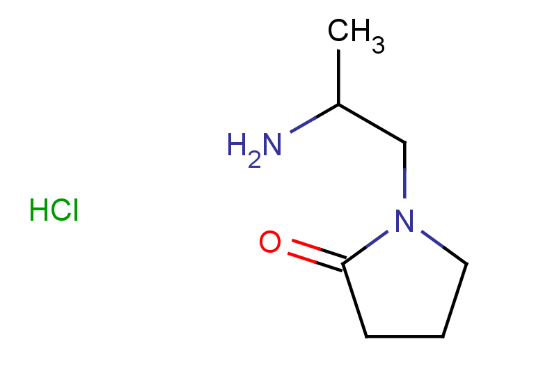 1-(2-aminopropyl)pyrrolidin-2-one hydrochloride