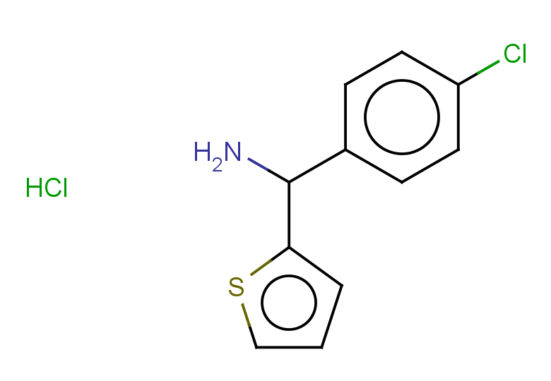 (4-chlorophenyl)(thiophen-2-yl)methanamine hydrochloride