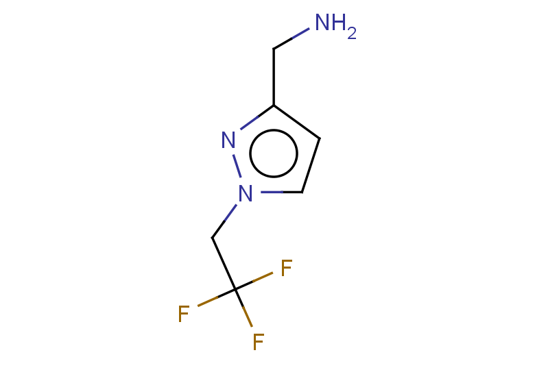 [1-(2,2,2-trifluoroethyl)-1H-pyrazol-3-yl]methanamine