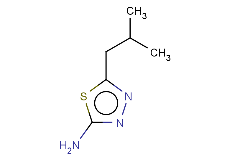 5-(2-methylpropyl)-1,3,4-thiadiazol-2-amine