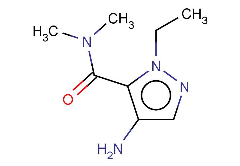 4-amino-1-ethyl-N,N-dimethyl-1H-pyrazole-5-carboxamide