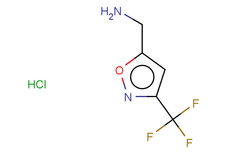 1-[3-(trifluoromethyl)-1,2-oxazol-5-yl]methanamine hydrochloride