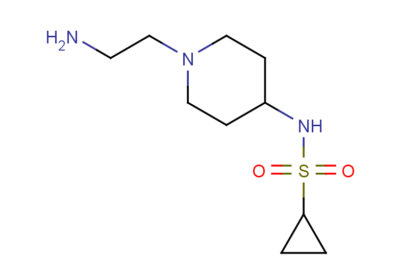 N-[1-(2-aminoethyl)piperidin-4-yl]cyclopropanesulfonamide