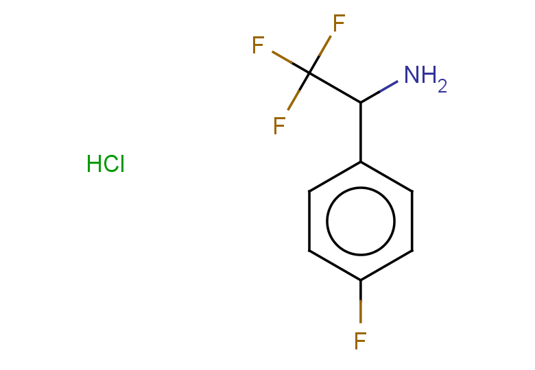 2,2,2-trifluoro-1-(4-fluorophenyl)ethan-1-amine hydrochloride