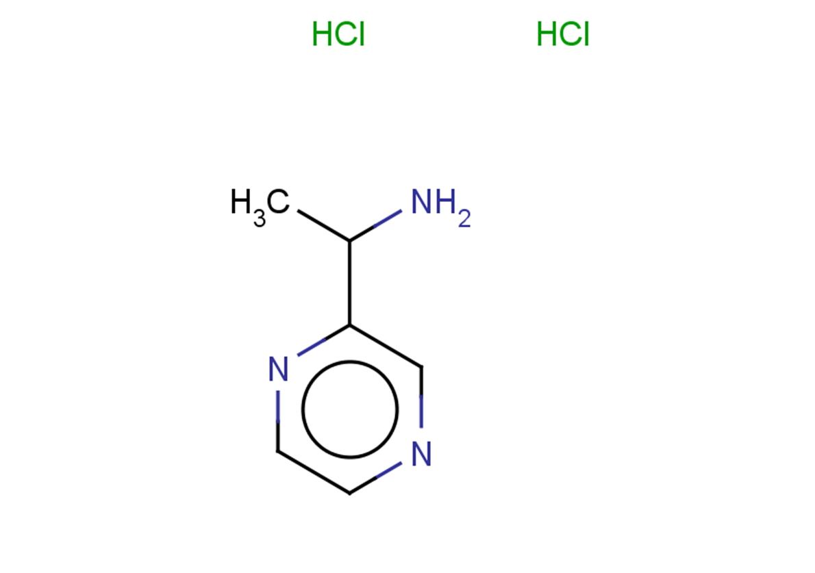 1-(pyrazin-2-yl)ethan-1-amine dihydrochloride