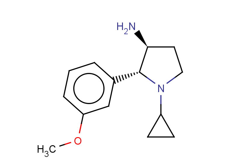 (2R,3S)-1-cyclopropyl-2-(3-methoxyphenyl)pyrrolidin-3-amine