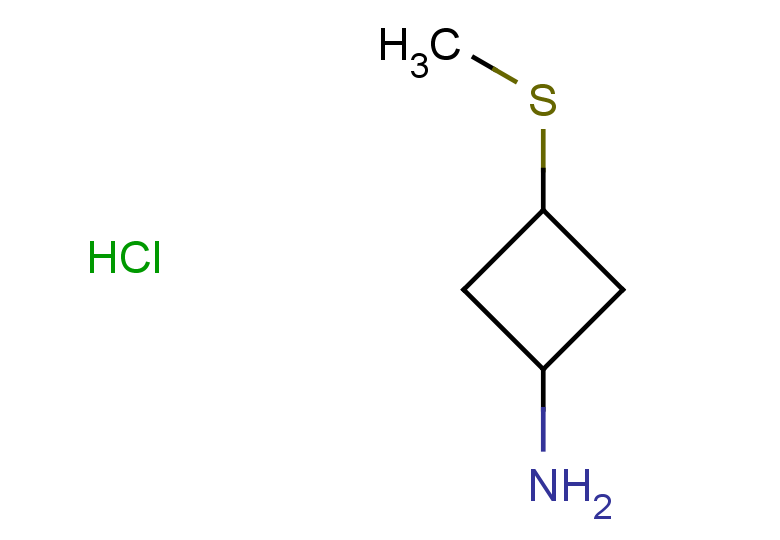 3-(methylsulfanyl)cyclobutan-1-amine hydrochloride