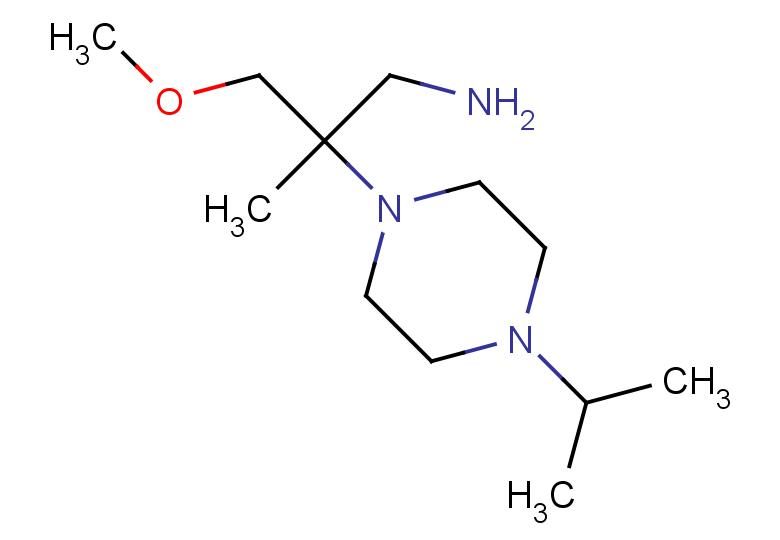 3-methoxy-2-methyl-2-(4-propan-2-ylpiperazin-1-yl)propan-1-amine