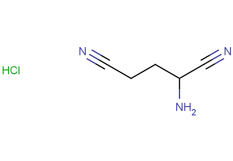 2-aminopentanedinitrile hydrochloride