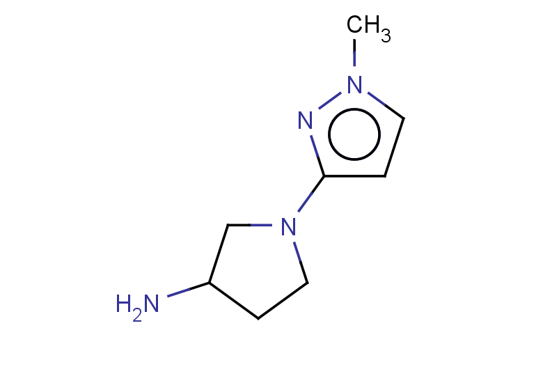 1-(1-methyl-1H-pyrazol-3-yl)pyrrolidin-3-amine