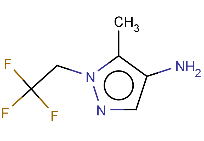 5-methyl-1-(2,2,2-trifluoroethyl)-1H-pyrazol-4-amine
