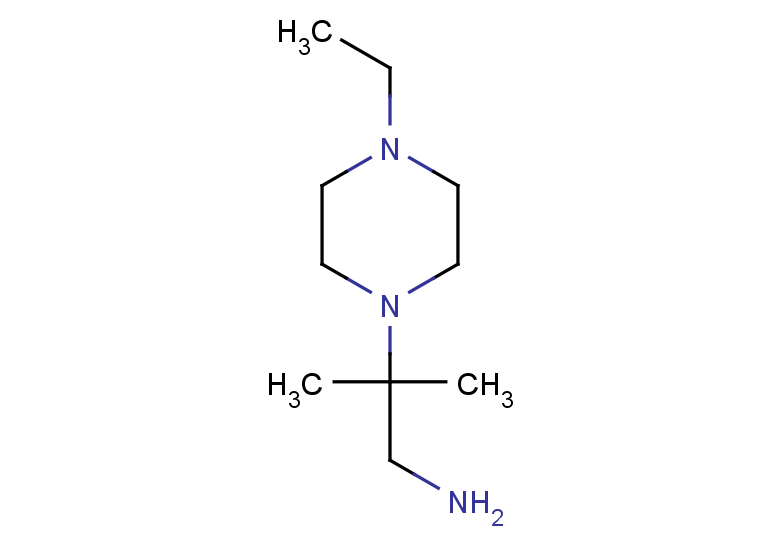 2-(4-ethylpiperazin-1-yl)-2-methylpropan-1-amine