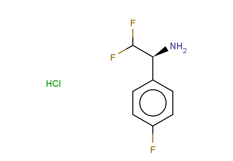 (1S)-2,2-difluoro-1-(4-fluorophenyl)ethan-1-amine hydrochloride