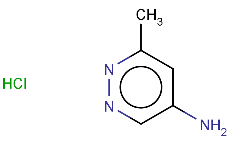 6-methylpyridazin-4-amine hydrochloride