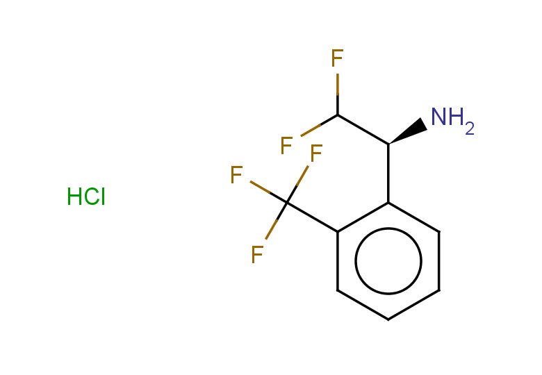 (1S)-2,2-difluoro-1-[2-(trifluoromethyl)phenyl]ethan-1-amine hydrochloride