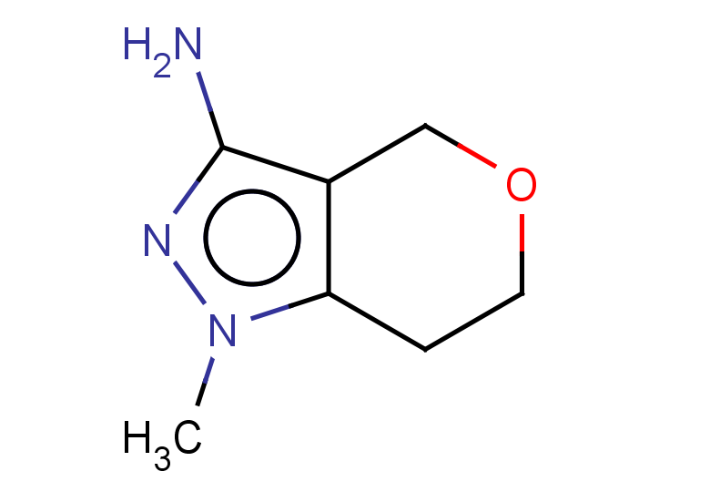 1-methyl-1H,4H,6H,7H-pyrano[4,3-c]pyrazol-3-amine