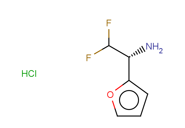 (1R)-2,2-difluoro-1-(furan-2-yl)ethan-1-amine hydrochloride