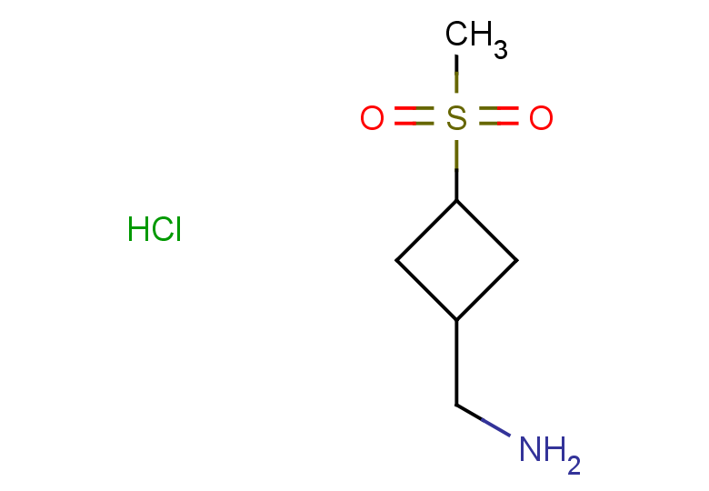 (3-methanesulfonylcyclobutyl)methanamine hydrochloride