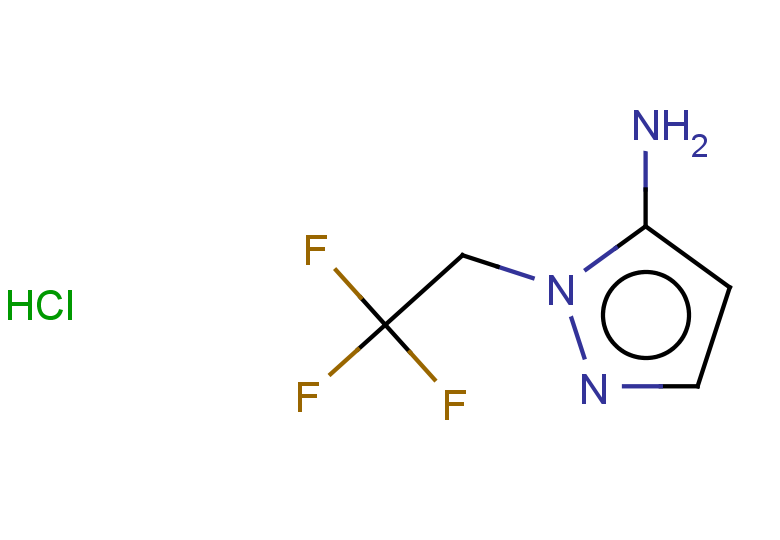 1-(2,2,2-trifluoroethyl)-1H-pyrazol-5-amine hydrochloride