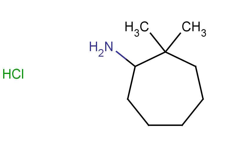 2,2-dimethylcycloheptan-1-amine hydrochloride