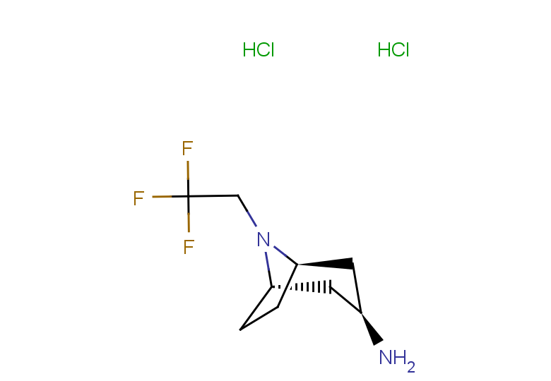 rac(1R,3R,5S)-8-(2,2,2-trifluoroethyl)-8-azabicyclo[3.2.1]octan-3-amine dihydrochloride