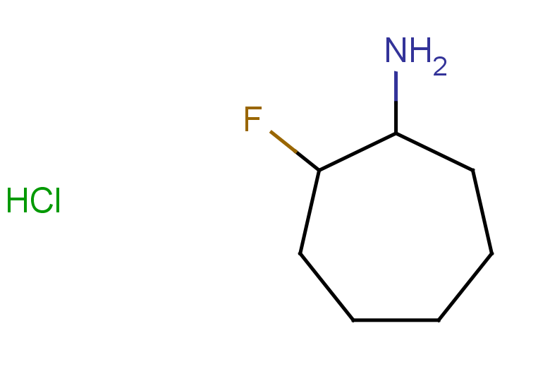 2-fluorocycloheptan-1-amine hydrochloride, Mixture of diastereomers