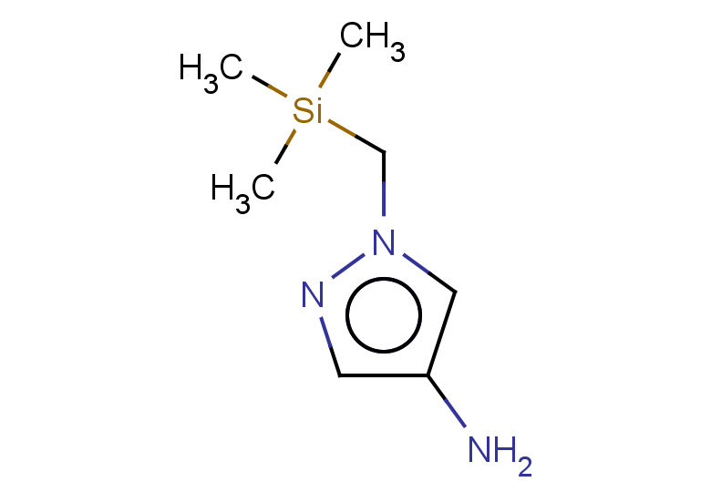 1-[(trimethylsilyl)methyl]-1H-pyrazol-4-amine