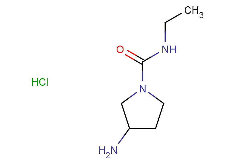 3-amino-N-ethylpyrrolidine-1-carboxamide hydrochloride