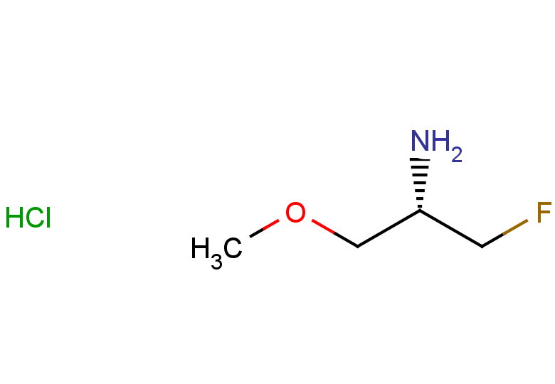 (2S)-1-fluoro-3-methoxypropan-2-amine hydrochloride