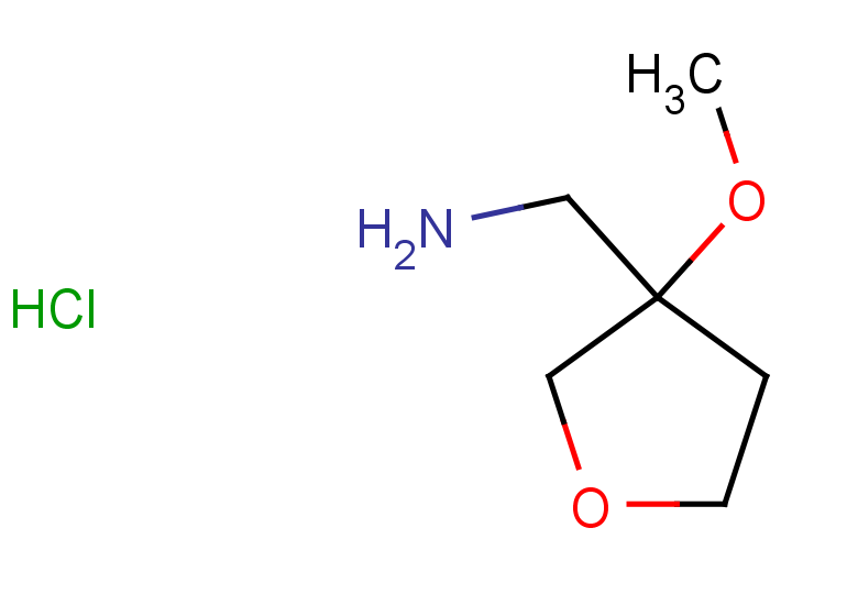 (3-methoxyoxolan-3-yl)methanamine hydrochloride