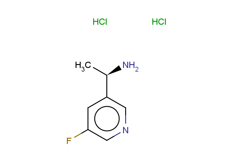 (1R)-1-(5-fluoropyridin-3-yl)ethan-1-amine dihydrochloride