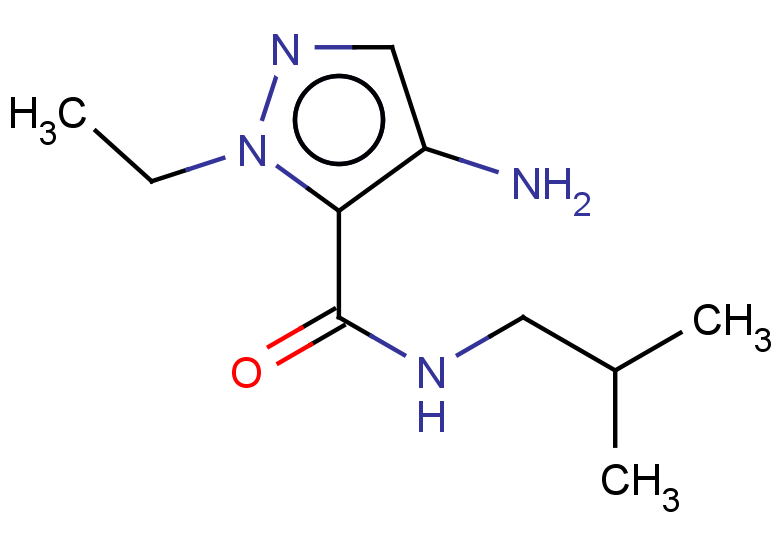 4-amino-1-ethyl-N-(2-methylpropyl)-1H-pyrazole-5-carboxamide