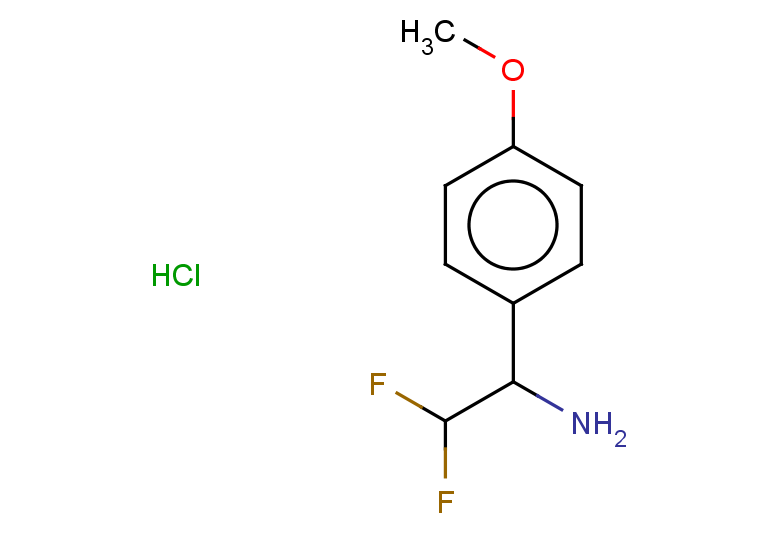 2,2-difluoro-1-(4-methoxyphenyl)ethan-1-amine hydrochloride