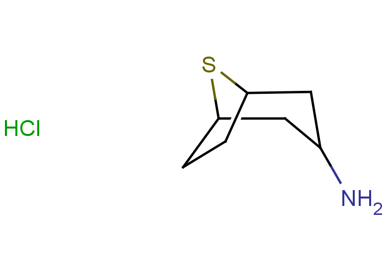 8-thiabicyclo[3.2.1]octan-3-amine hydrochloride