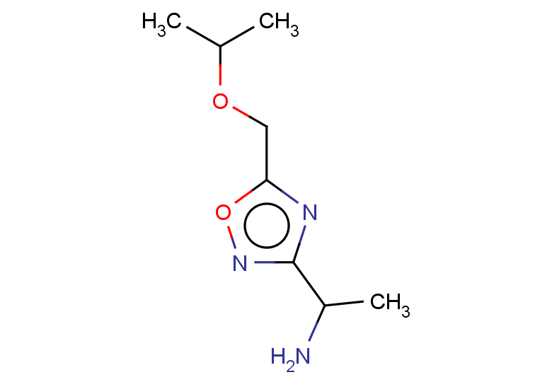 1-{5-[(propan-2-yloxy)methyl]-1,2,4-oxadiazol-3-yl}ethan-1-amine