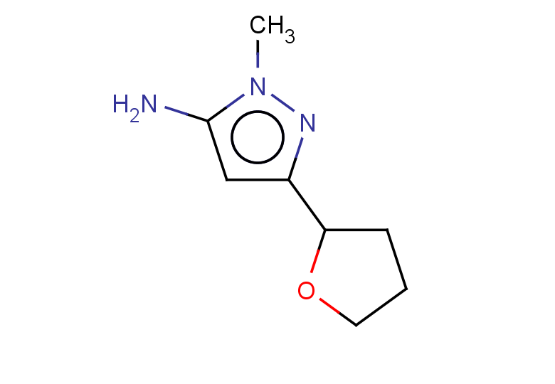 1-methyl-3-(oxolan-2-yl)-1H-pyrazol-5-amine