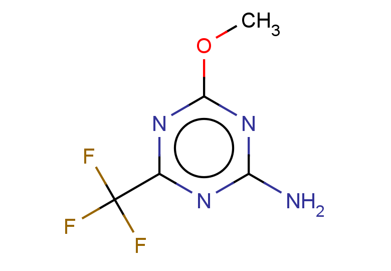 4-methoxy-6-(trifluoromethyl)-1,3,5-triazin-2-amine
