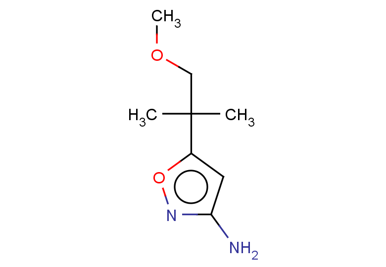 5-(1-methoxy-2-methylpropan-2-yl)-1,2-oxazol-3-amine
