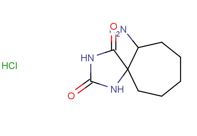 6-amino-1,3-diazaspiro[4.6]undecane-2,4-dione hydrochloride