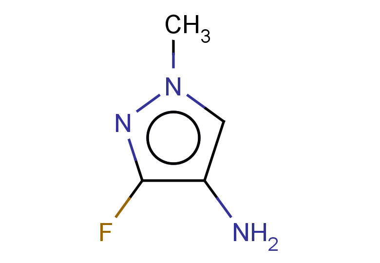 3-fluoro-1-methyl-1H-pyrazol-4-amine