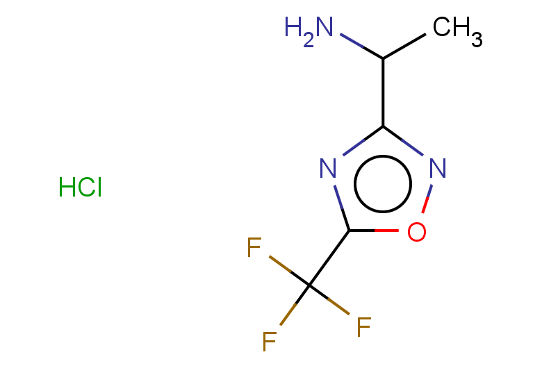 1-[5-(trifluoromethyl)-1,2,4-oxadiazol-3-yl]ethan-1-amine hydrochloride