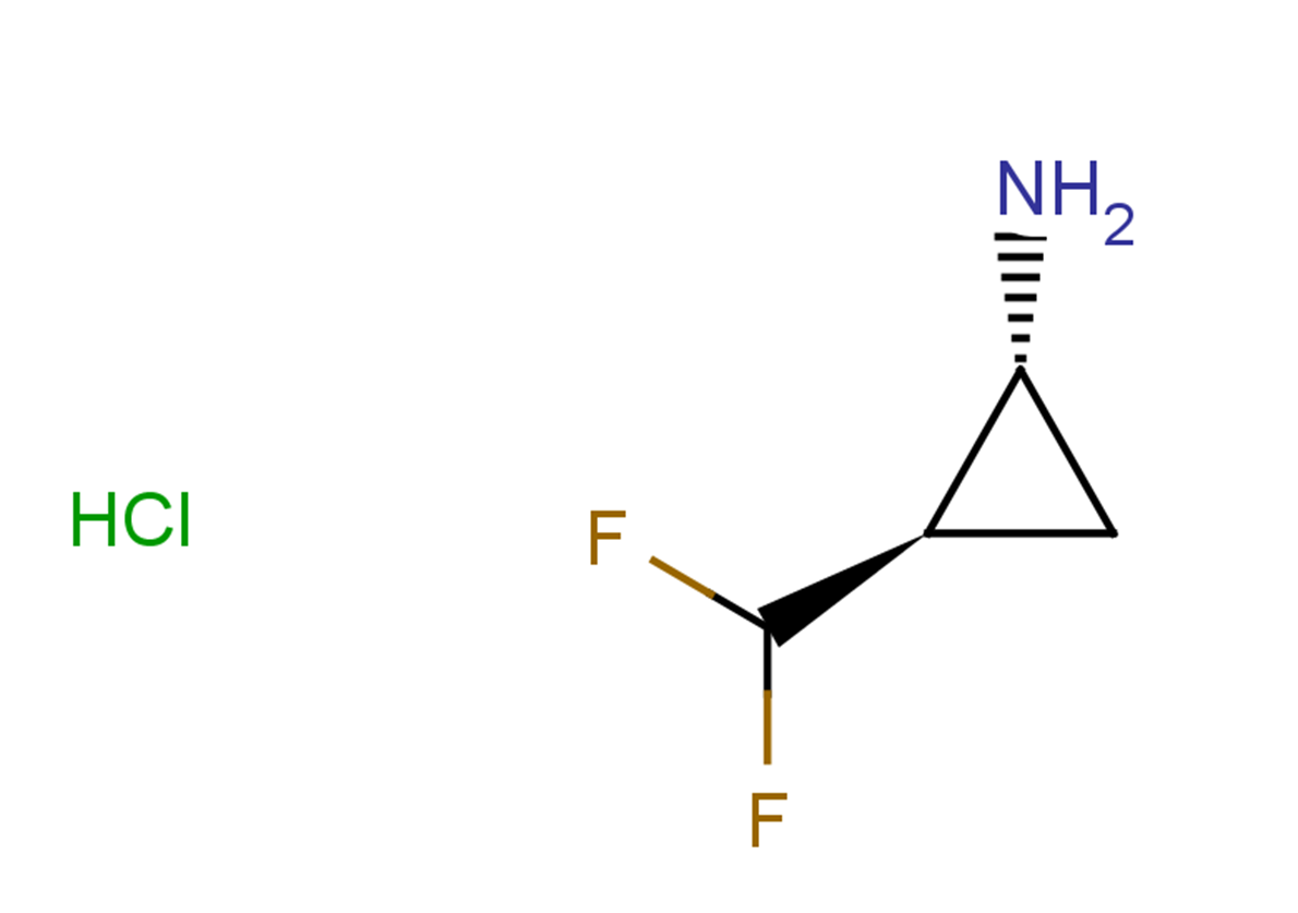(1R,2R)-2-(difluoromethyl)cyclopropan-1-amine hydrochloride