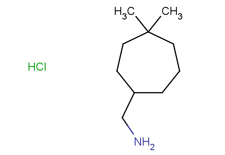 (4,4-dimethylcycloheptyl)methanamine hydrochloride