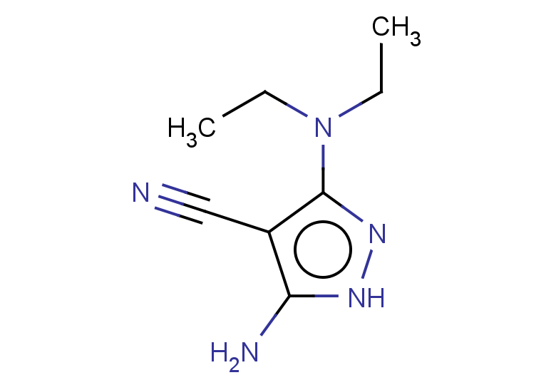 5-amino-3-(diethylamino)-1H-pyrazole-4-carbonitrile
