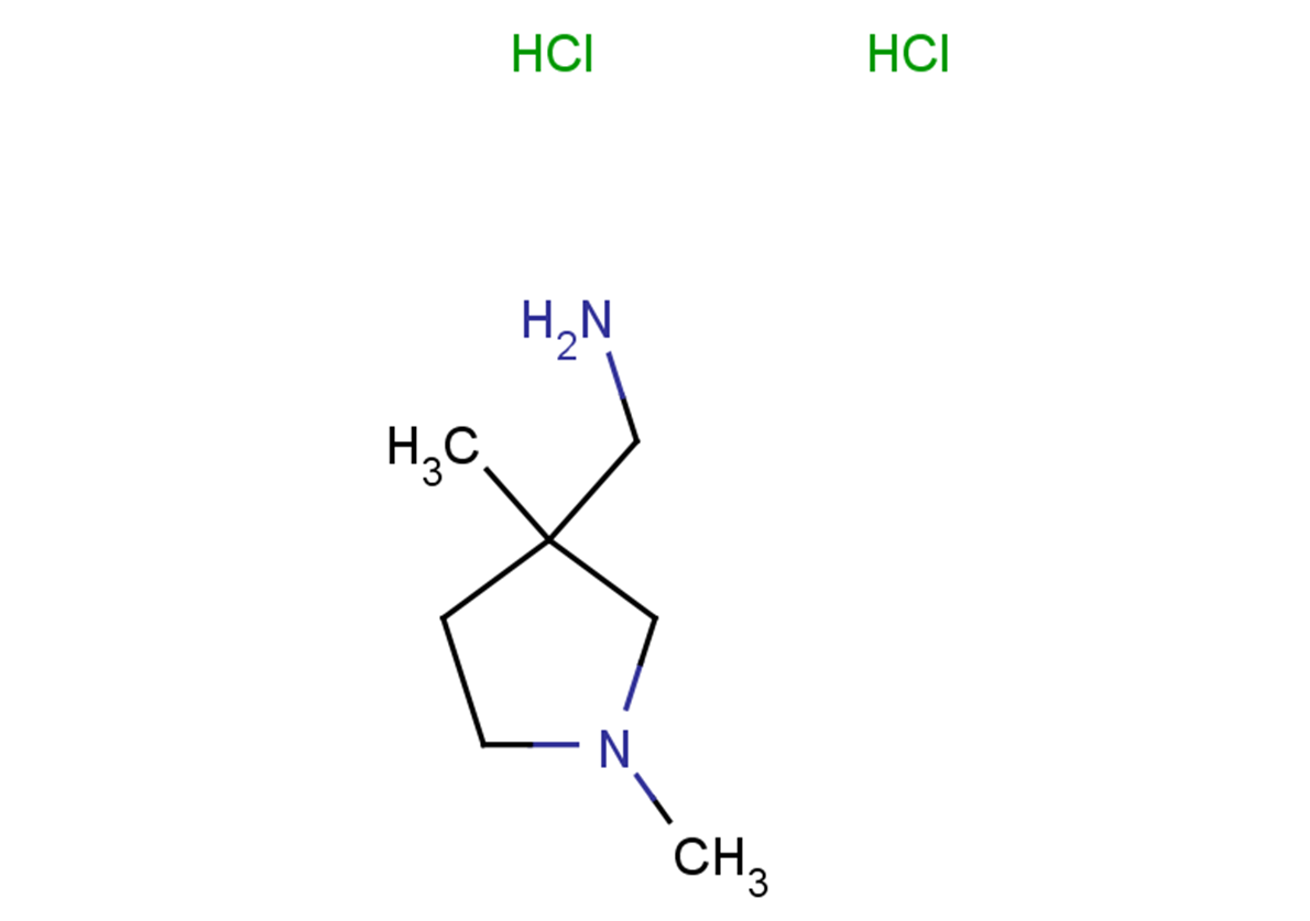 1-(1,3-dimethylpyrrolidin-3-yl)methanamine dihydrochloride