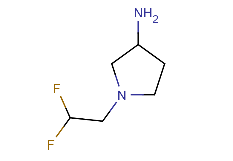 1-(2,2-difluoroethyl)pyrrolidin-3-amine