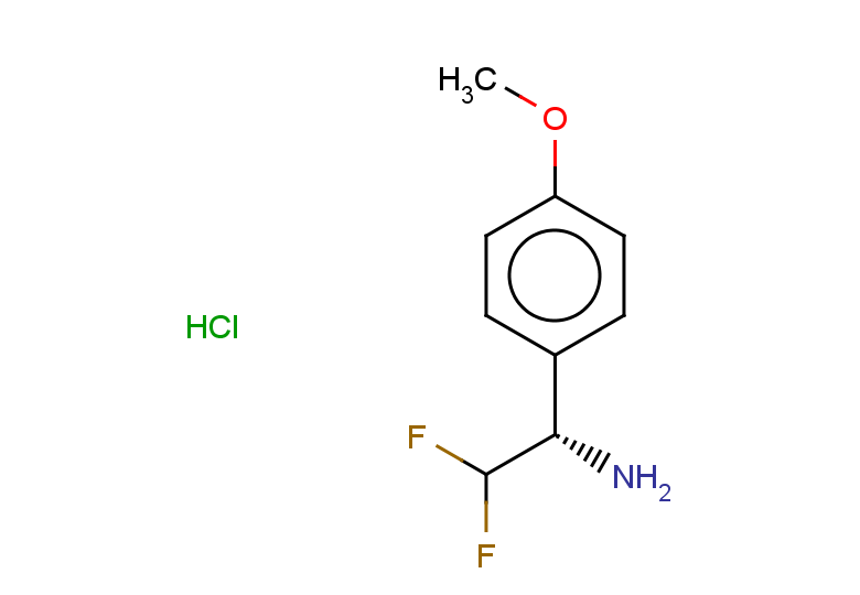 (1S)-2,2-difluoro-1-(4-methoxyphenyl)ethan-1-amine hydrochloride