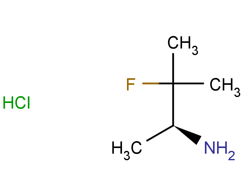 (2S)-3-fluoro-3-methylbutan-2-amine hydrochloride