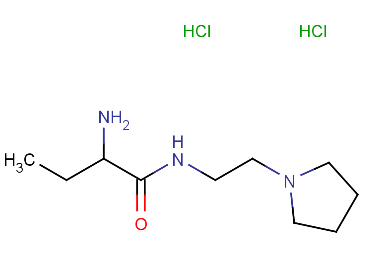 2-amino-N-[2-(pyrrolidin-1-yl)ethyl]butanamide dihydrochloride